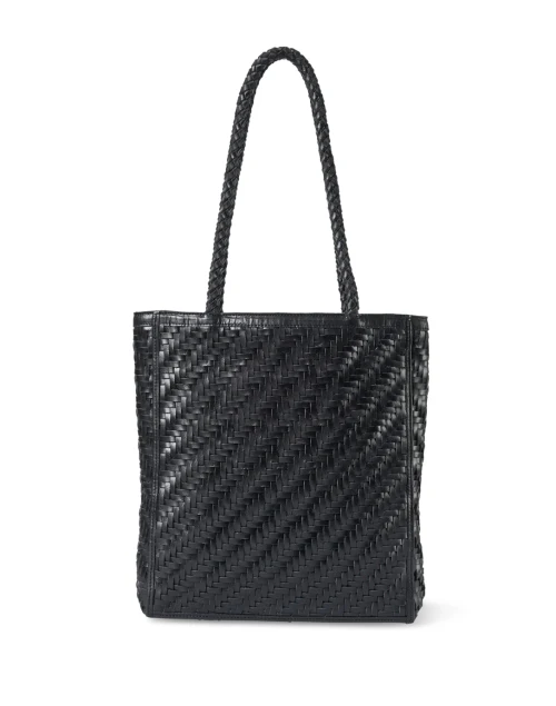 Le Tote Black Leather Bag