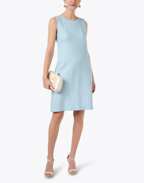 Sam Blue Tweed Dress