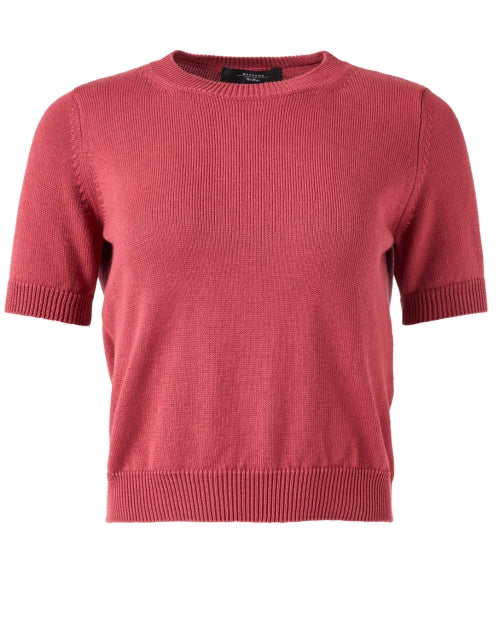 Rango Red Cotton Sweater