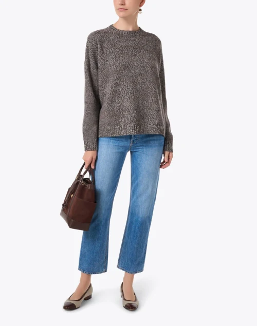 Moxa Brown Wool Sweater