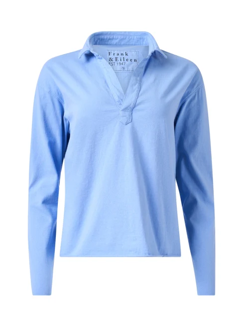 Patrick Lilac Popover Henley Top