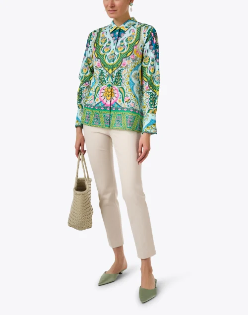 Panna Ivory Straight Leg Pant