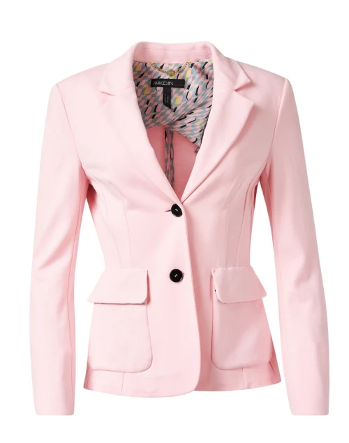 Pink Peplum Blazer