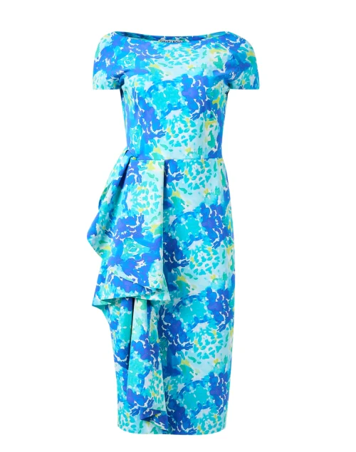 Marianella Blue Print Dress