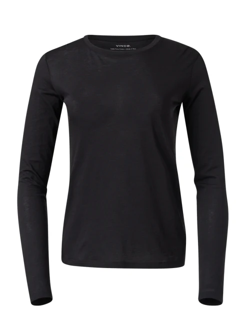 Black Essential Tee
