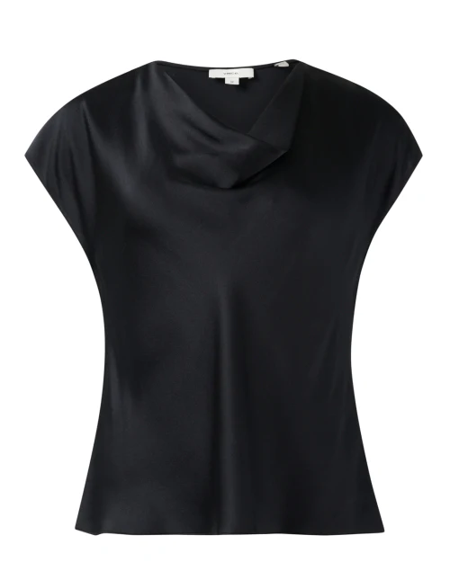 Black Silk Blouse