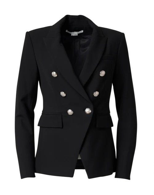 Miller Black Dickey Jacket with Silver Buttons