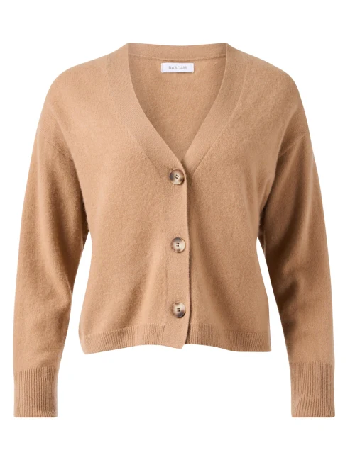 Camel Cashmere Cardigan