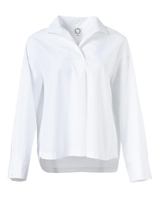 Noa White Cotton Blouse