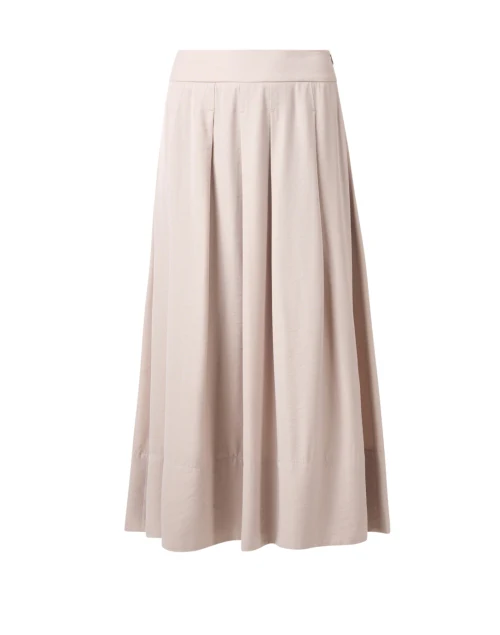 Beige Twill Skirt