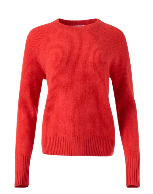Carmine Red Cashmere Sweater