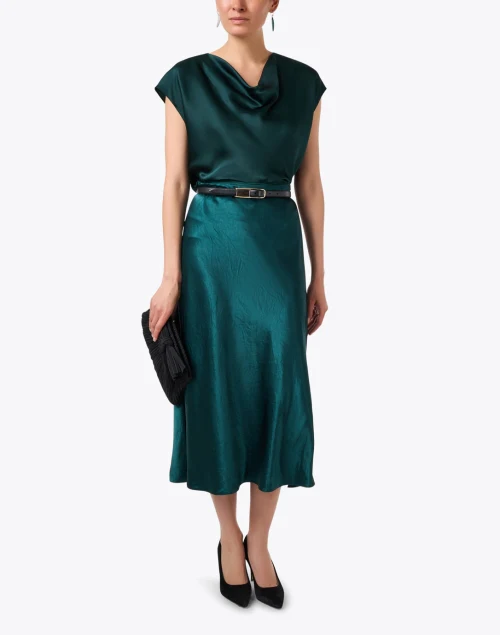 Jade Green Slip Skirt