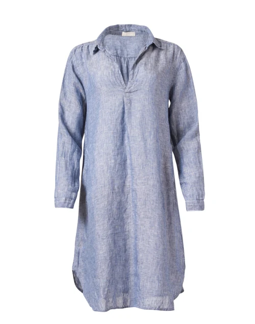 Lara Blue Chambray Dress