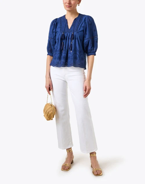 The Rambler White Straight Leg Jean