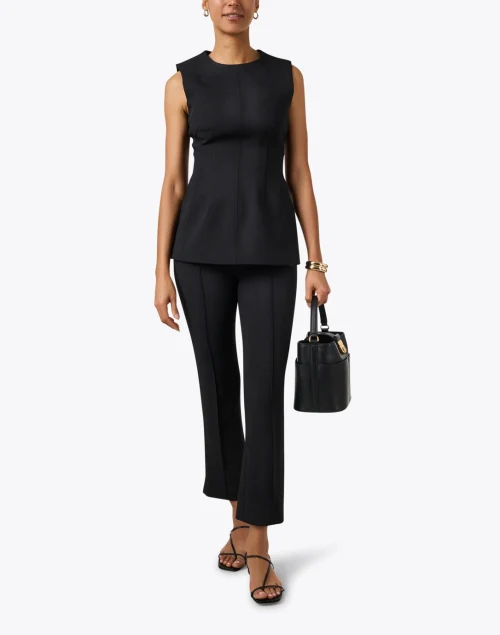 Faith Black Sleeveless Top