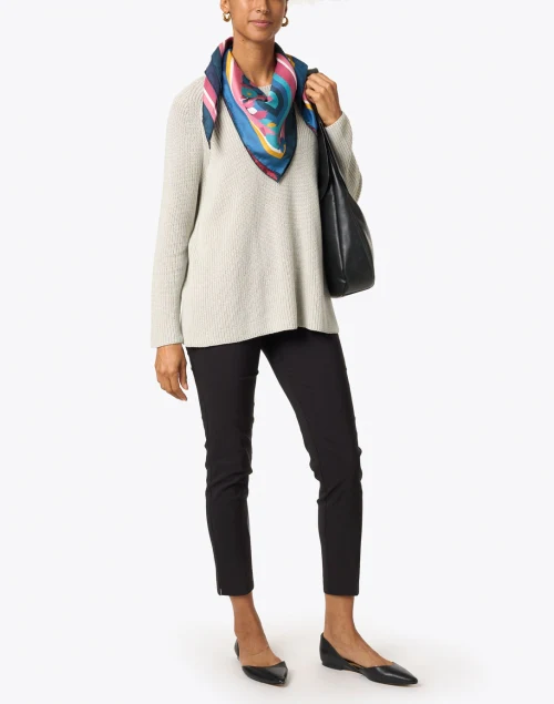 Pars Black Signature Stretch Pull On Pant