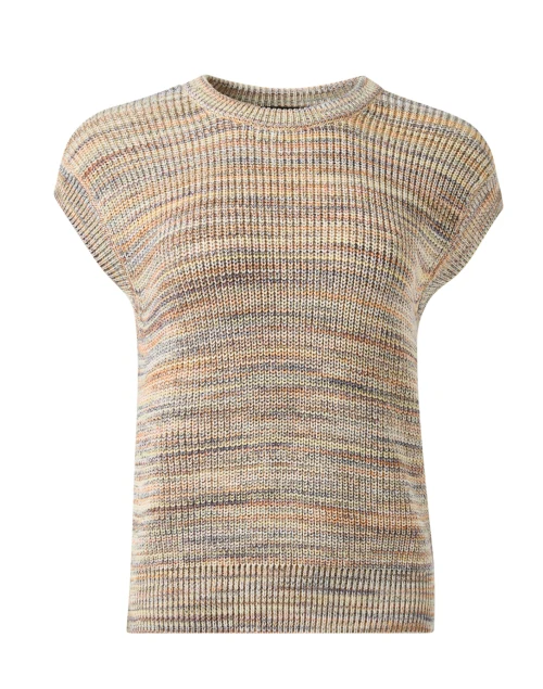 Multi Heather Cotton Sweater