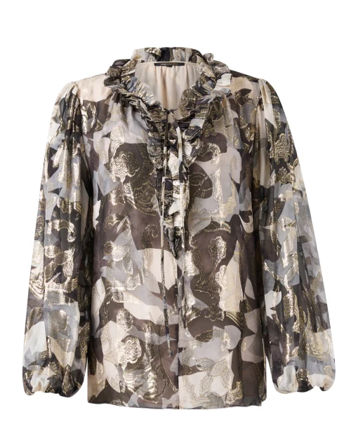 Boden Multi Print Blouse