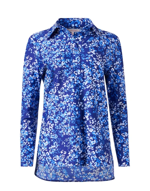 Hadley Blue Floral Print Top