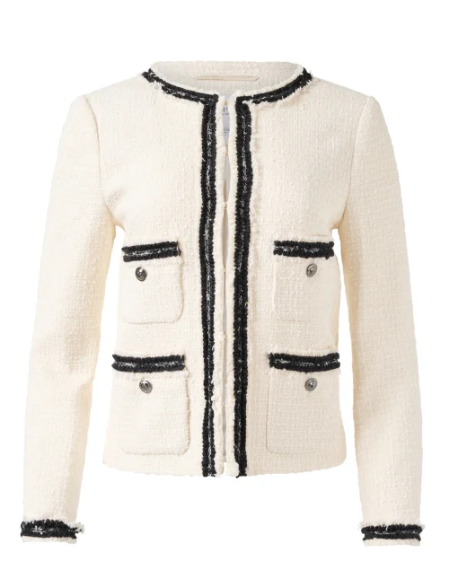 Charlee Cream and Black Jacket