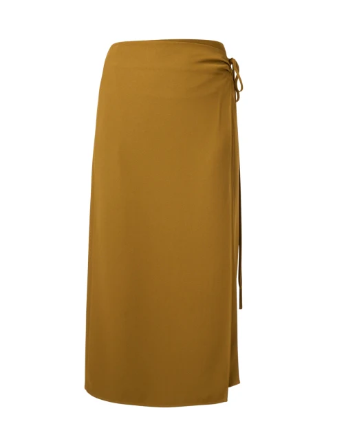 Ligea Ginger Brown Wrap Skirt