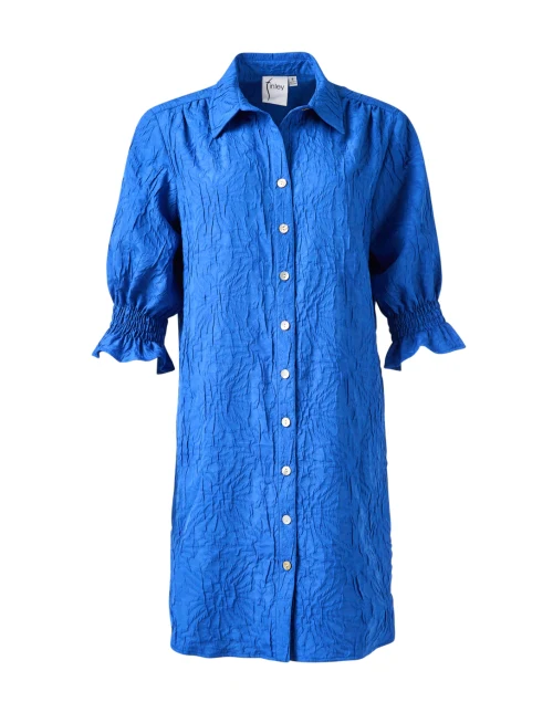 Miller Blue Textured Dress