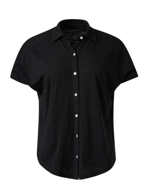 Black Cotton Shirt