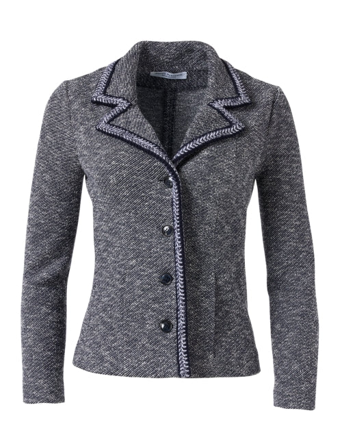 Lavinia Navy Boucle Jacket