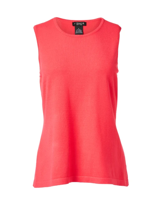 Coral Pink Knit Top