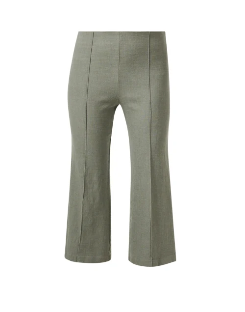 Chloe Green Flare Crop Pant