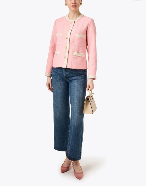 Adelaide Pink and Cream Jacket