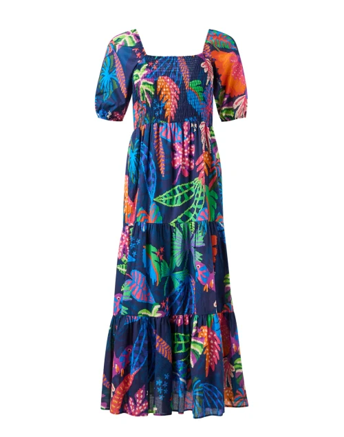 Tora Tropical Print Cotton Dress