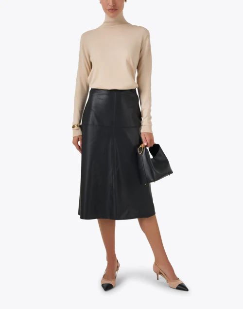Kiku Beige Knit Top