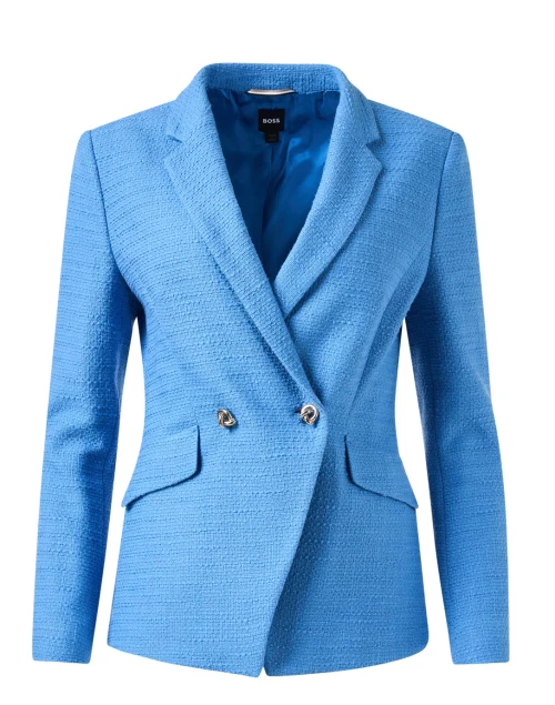 Jawata Blue Cotton Jacket
