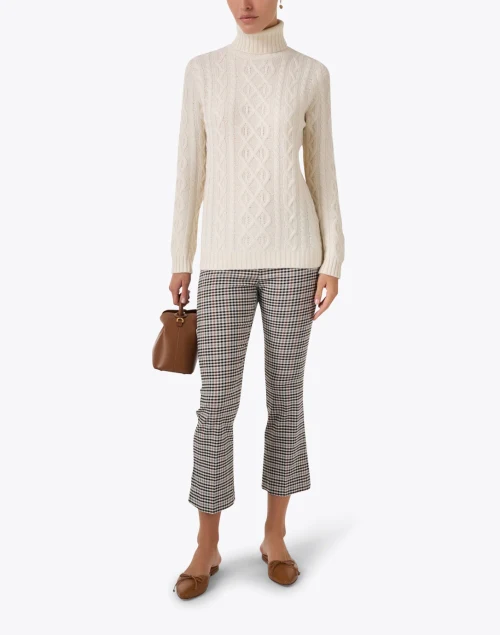 Cream Cable Knit Sweater