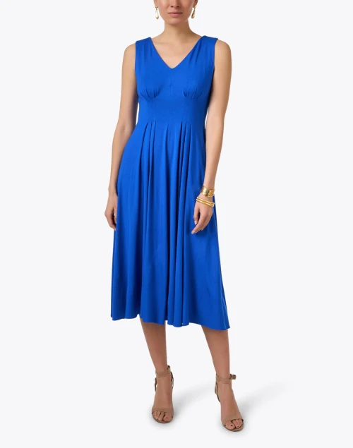 Sahara Blue Jersey Dress