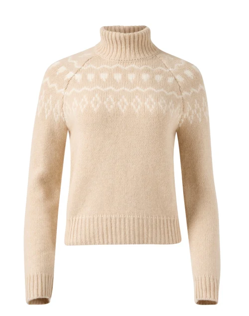 Stelli Beige Cashmere Sweater