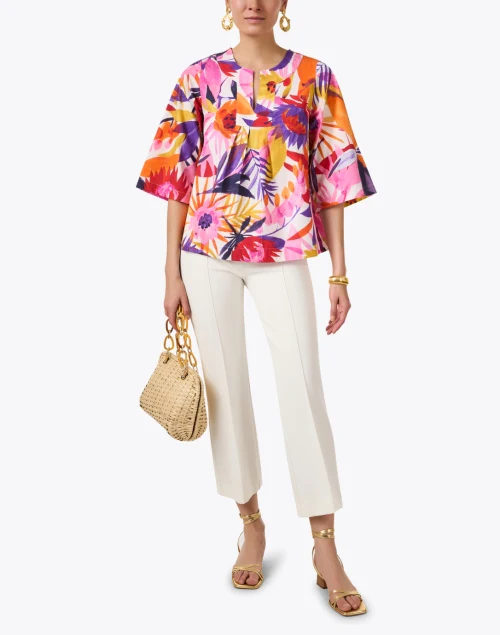 Multi Print Cotton Top