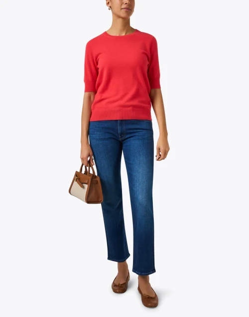 The Rider Blue Straight Leg Ankle Jean