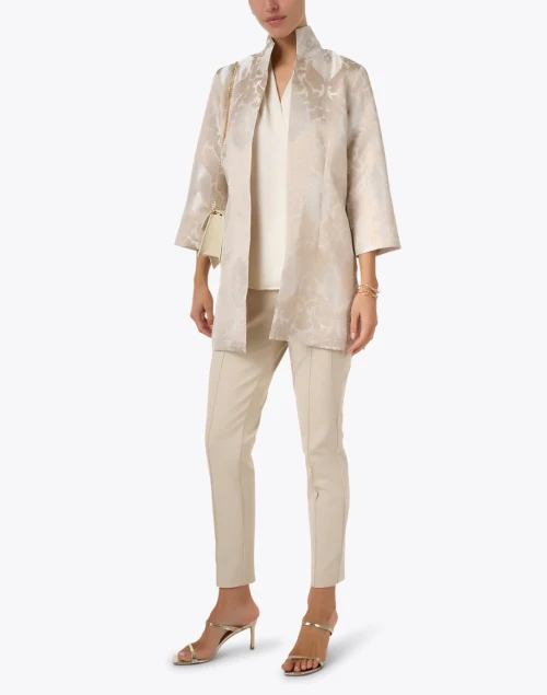 Rita Silver and Gold Print Jacket