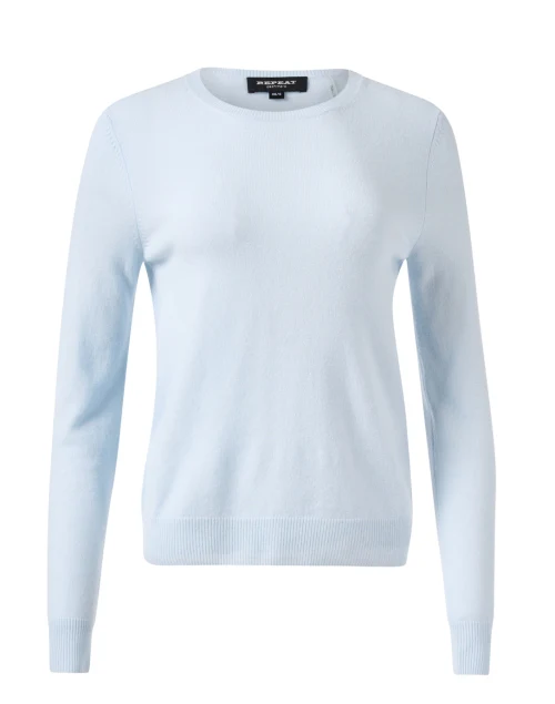 Blue Cashmere Sweater
