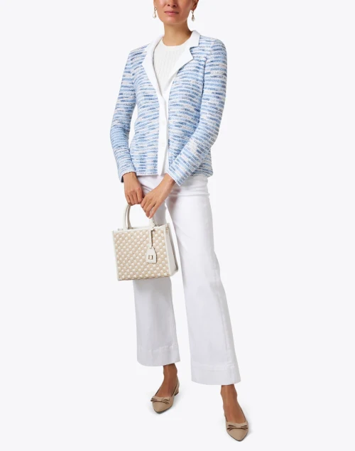 Olimpia Blue Heathered Jacket