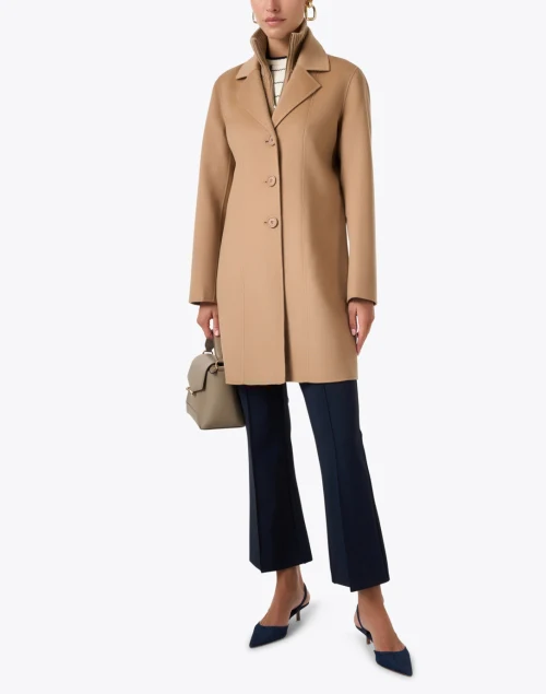 Camel Wool Cashmere Coat