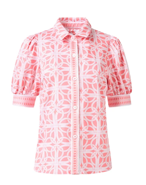 Melon Print Top