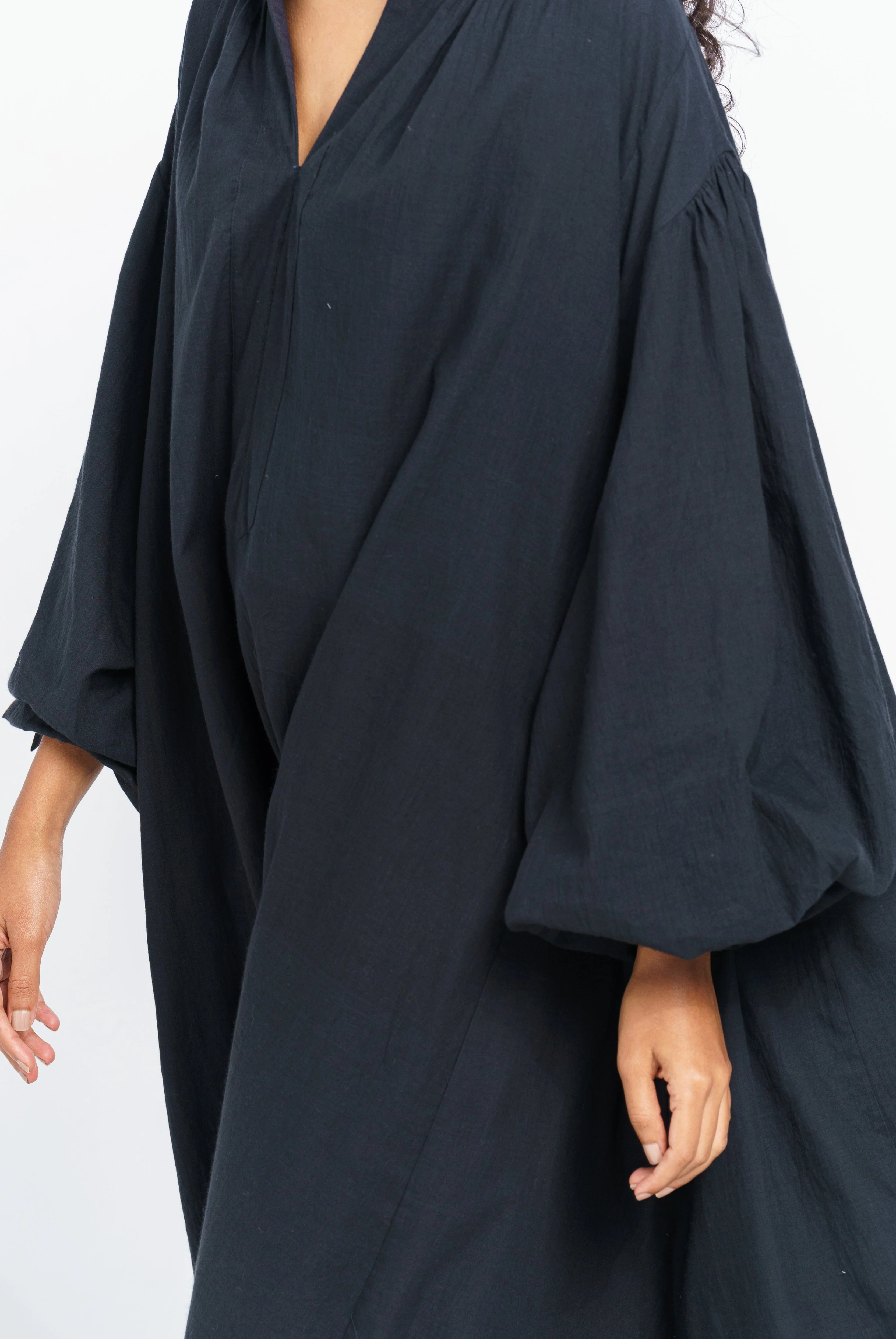 Free flowing relaxed midi dress