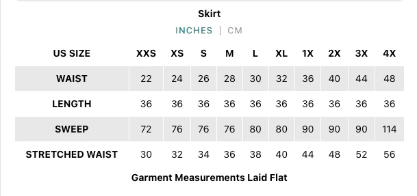 Block Printed Black Skirt