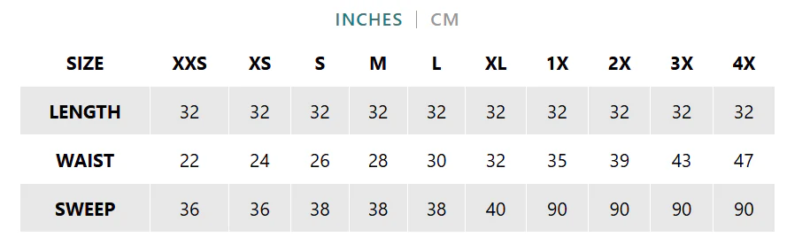 Classic organic black skirt