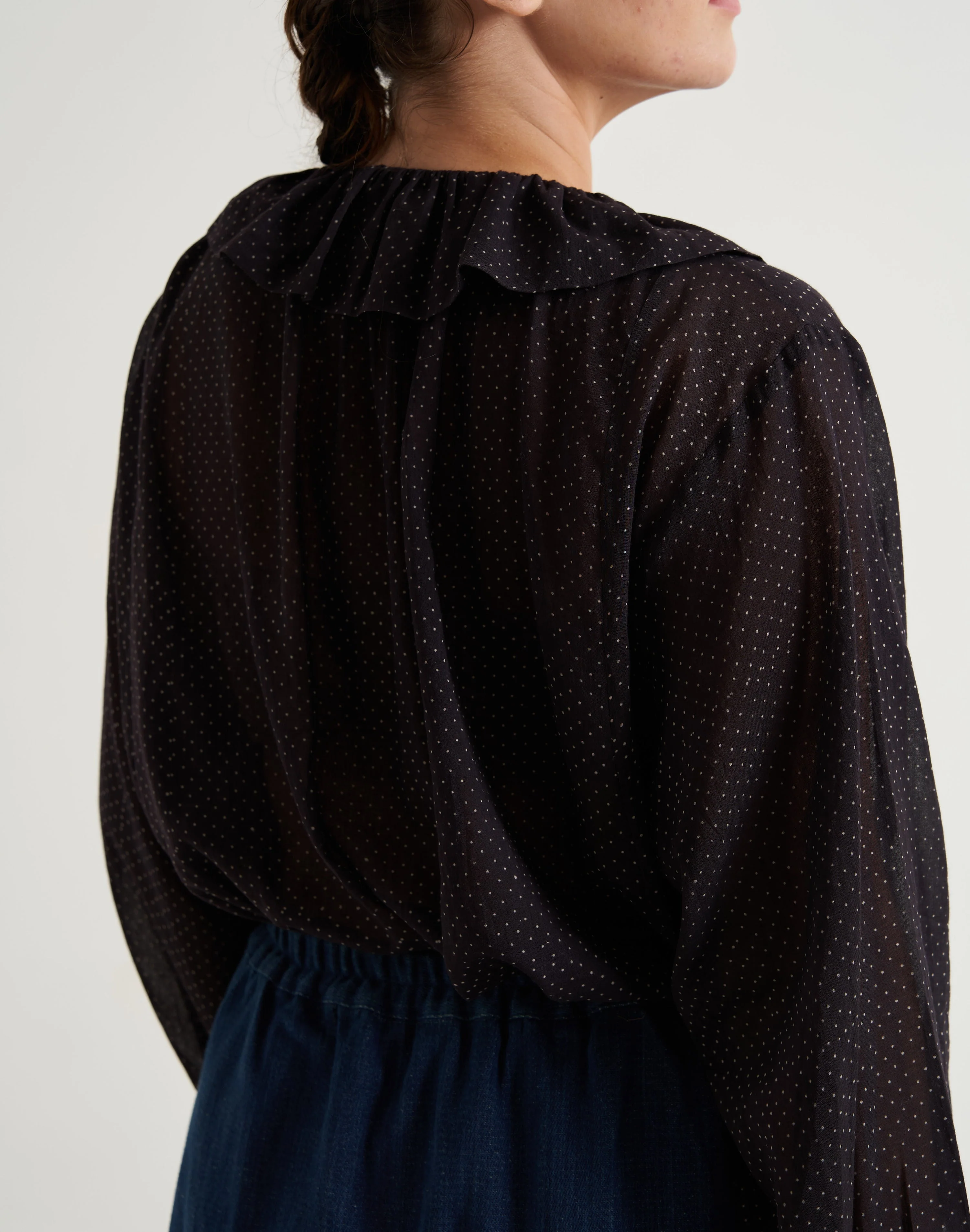 Easy polka everyday shirt