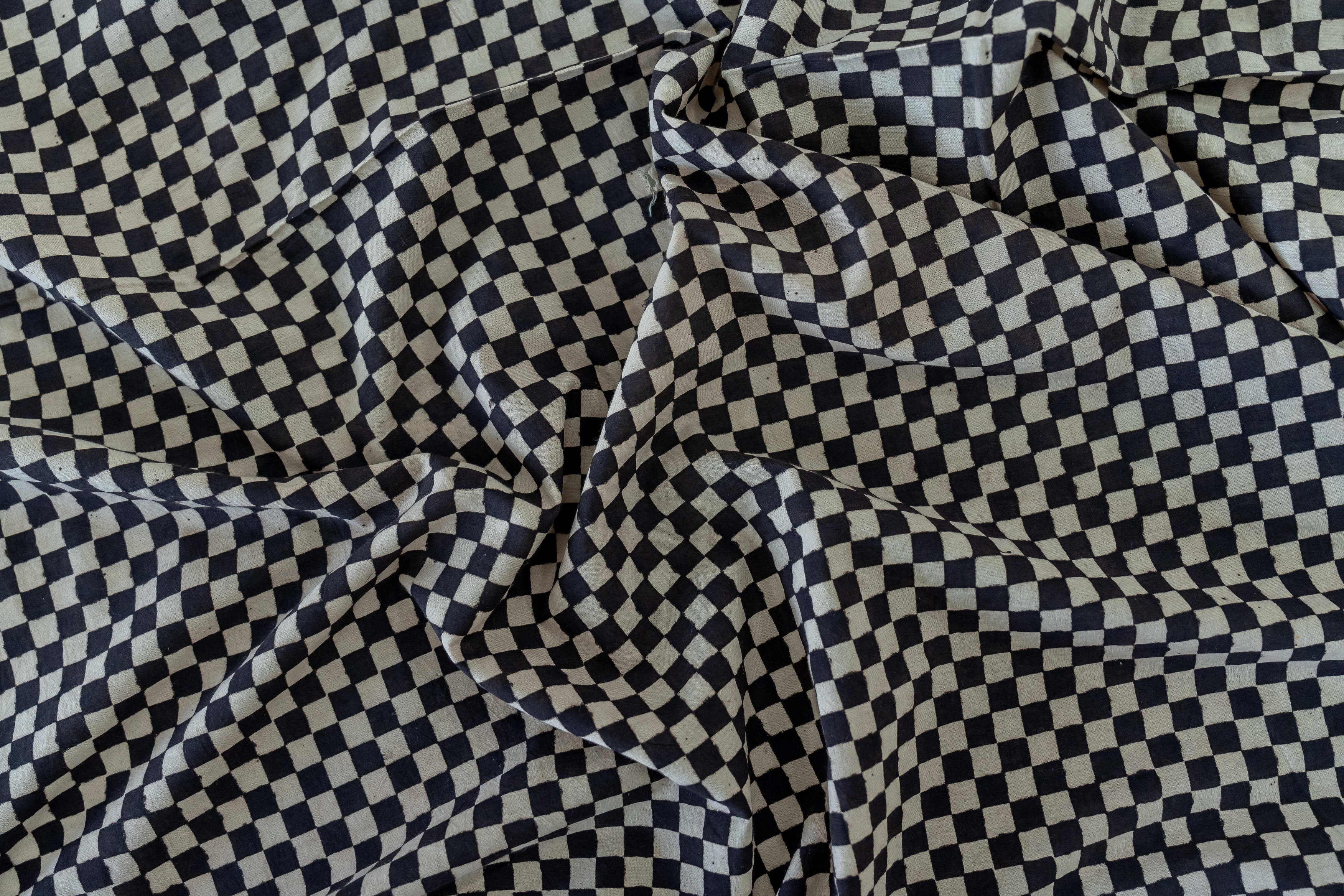 Lightweight Checkered Duster jacket