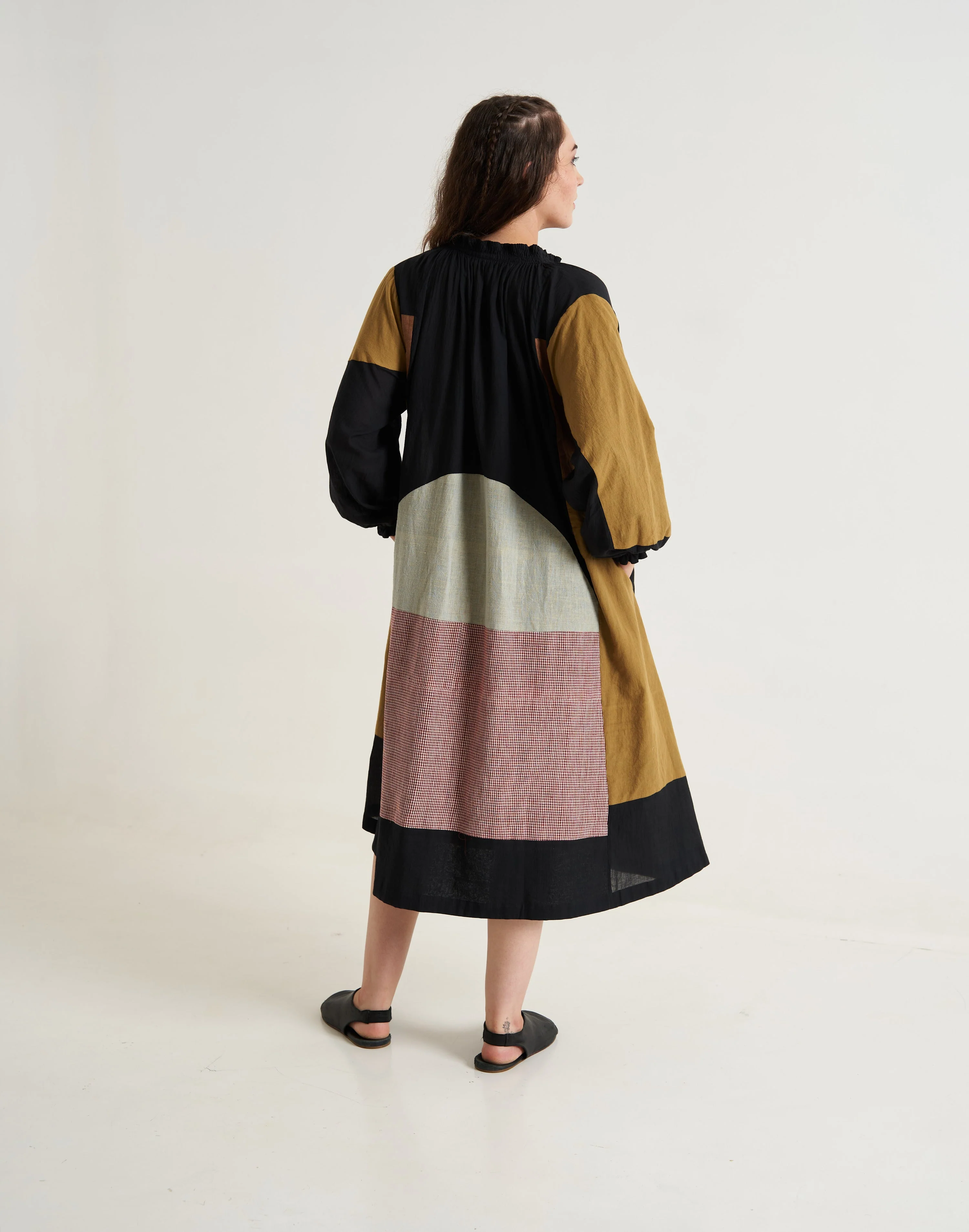 Pride of Crow | Midi Dress in Black